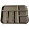Set-Up Trays, Size B, Divided - Beige
