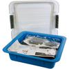 Tubs and Cover, Complete Tub - Neon Blue