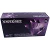 SemperForce® Nitrile Exam Gloves – Powder Free, Black - XX-Large, 90/Box