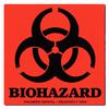Biohazard Warning Labels – 3" x 3", 100/Roll 