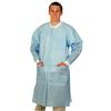 ValuMax® Economy Protection Lab Coats – Blue, 10/Pkg - Small