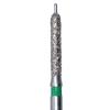 Diamond Instruments – FG, Cone - Coarse, Green, Guide Tip, 509G-014-FG, 1.4 mm Head Diameter, 8.0 mm Head Length, 5/Pkg