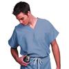 Fashion Seal Healthcare® Unisex Fashion Scrub Shirts, 65/35 Fashion Poplin® - Ciel Blue, 2 XL