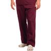 Fashion Seal Healthcare® Unisex Fashion Scrub Pants – 65/35 Fashion Poplin®, Burgundy - 2 XL
