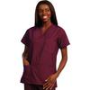 Fashion Seal Healthcare® Ladies’ V-Neck Tunics, Burgundy - Extra Small