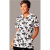 Fashion Seal Healthcare® Ladies’ Printed V-Neck Tunics - Night Bloom Print, 2 XL