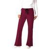 Fashion Seal Healthcare® Ladies' Drawstring Flare Pants, Regular Sizing - Burgundy, 3 Extra Large