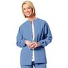 Fashion Seal Healthcare® Unisex Warm-Ups, 65/35 Fashion Poplin® - Ciel Blue, Large
