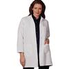Fashion Seal Healthcare® Ladies’ Skimmer Length Lab Coat, White - Extra Large