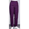 Fashion Seal Healthcare® Ladies’ Fashion Poplin® Rib Cuff Cargo Pants - Ladies' Ribbed Cuff 65/35 Pants Large Eggplant