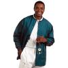 Fashion Seal Healthcare® Unisex Warm Up Jacket - Dark Teal, Extra Small