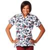 Fashion Seal Healthcare® Ladies’ Printed V-Neck Tunics - Sweethearts Print, Extra Small