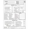 4-Page Combination Medical/Dental Record, 17" W  x 11" H, Open; Folds to 8-1/2" W x 11" H, 100/Pkg