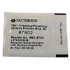 Patterson® Trimming and Finishing Carbide Burs – FG Standard, 12 Blade - Bullet, # 7802, 1.0 mm Diameter, 3.8 mm Length