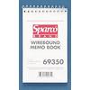 Sparco Wirebound Memo Books, 50 Sheets/Pad, 12 Pads/Pkg