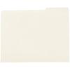 Sparco Single Ply Interior Folders, 1/3 Assoted Tabs, 100/Box