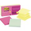 Post-It® Pop-Up Marseille Notes, Assorted Colors, 100 Notes Per Pad, 3" x 3"