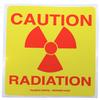 Caution Radiation Label – 5/Pkg