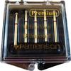 Patterson® Ultrasharp Diamond Burs – FG Standard, 5/Pkg - Fine, Round, # 801, 1.7 mm Diameter