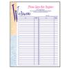 Sign-In Sheet, Colorblocks ColorForms ™, Single Sheet, 1 Sided, 8-1/2" W x 11" H, 100/Pkg