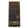 Busch® Tungsten Vanadium Steel Excavating Burs – Round, Bur #1-8, 6/Pkg - Bur #4, ISO Size 014, HP