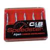Alpen® Speedster™ C&B Prep Carbide Burs – FG, 5/Pkg - Tapered Round End, # 856, 1.4 mm Diameter