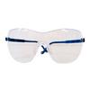 Uvex Spitfire® Glasses, Clear Lens - Slate Blue Frame