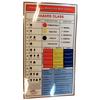 Hazardous Materials Wall Chart - 11" x 17"