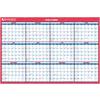 Double-Sided Wall Planner, Red/Blue