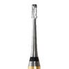 Black Cobra Tungsten Carbide Burs – Cross Cut, Pear, FG, 5/Pkg - Bur #330, 0.8 mm Diameter, #HM B7-008