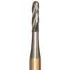 Black Cobra Tungsten Carbide Burs – FG, Cylinder, 5/Pkg - # 1158, # HM B21R-012, Straight, 1.2 mm Head Diameter