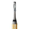Black Cobra Tungsten Carbide Burs – Cross Cut, Pear, FG, 5/Pkg - Bur #245, 0.9 mm Diameter, #HM B245-009