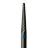 Black Cobra Tungsten Carbide Cutters - Medium Cutter – B23G-023, HP, 2.3 mm Diameter, 11.5 mm Head Length, Blue Ring