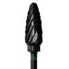 Black Cobra Tungsten Carbide Cutters - Coarse Cutter – B251H-060, HP, 6.0 mm Diameter, 14.7 mm Head Length, Green Ring