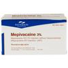 Patterson® Mepivacaine 3% HCl Injection without Vasoconstrictor – Latex-Free Cartridge 50/Pkg