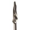 Tungsten Carbide Technical Cutting Instruments – Conical Wax Milling, Rounded End, 2/Pkg - Conical Wax Milling, Rounded End – 496KR-031, HPSS, 4 Degree, 3.1 mm Diameter, 12.0 mm Head Length