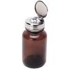 One-Touch Amber Glass Alcohol Dispenser, 4 oz