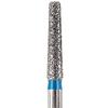 NeoDiamond® Crown/Bridge & Operative Diamond Burs – FG, Medium, Cone, 25/Pkg - Blue, Flat End Taper, # 847, 1.8 mm Diameter, 8.0 mm Length