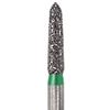 NeoDiamond® Crown/Bridge & Operative Diamond Burs – FGSS, 25/Pkg - Coarse, Green, Cone, # 877, 1.6 mm Diameter, 6.0 mm Length