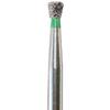 NeoDiamond® Crown/Bridge & Operative Diamond Burs – FG, Inverted Cone, 25/Pkg - Coarse, Green, # 805, 1.6 mm Diameter, 1.4 mm Length