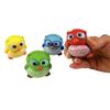 Owl Relaxable, Foam, Assorted Colors, 2-1/4", 12/Pkg