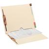Double Ply 11-pt End-Tab Folder with Full Pocket, 9-1/2" x 12-1/4", 50/Box