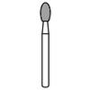 NeoBurr® Esthetic Finishers, FG - Egg, # 7379, 12 Spiral Blades, 2.3 mm Diameter, 4.3 mm Length, 10/Pkg