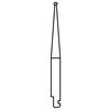 NeoBurr® Sterilized Surgical Length Carbide Burs – Round, RASL, 10/Pkg - # 2, 1.0 mm Diameter, 0.8 mm Length