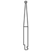 NeoBurr® Sterilized Surgical Length Carbide Burs – Round, RASL, 10/Pkg - # 4, 1.4 mm Diameter, 1.1 mm Length