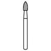 NeoBurr® Trimming and Finishing Burs – FG, 12 Blades - Flame, # 7106, 1.8 mm Diameter, 3.7 mm Length, 10/Pkg
