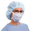 Fog-Free Surgical Masks – Pleated Style with Ties, Blue, 50/Pkg 