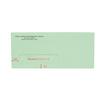 Single Window Envelopes - Self-Seal, Green, Blue, Personalized,
9-1/2" W x 4-1/8" H, 500/Pkg