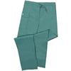 Scrub Suit Drawstring Pants – Green, 48/Pkg - Extra Large