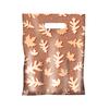Scatter Print Autumn Supply Bags, 7-1/2" W x 10" H, 100/Pkg